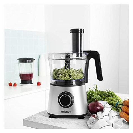 Tristar | MX-4823 | Food Processor | Bowl capacity 1.5 L | 600 W | Number of speeds 2 | Shaft material | Silver - 3